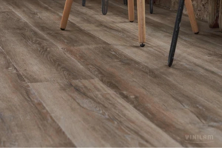 Кварцвиниловый ламинат CERAMO VINILAM NEW CORK 8895-EIR Дуб Биль 8 mm
